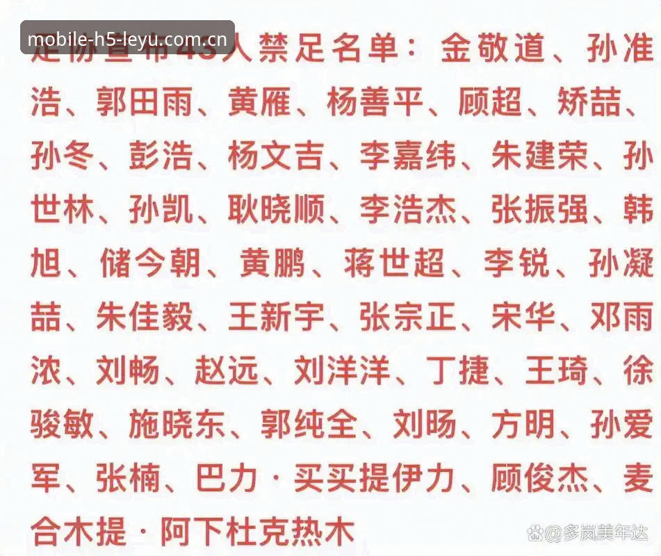 乐鱼体育平台下载下载不了怎么办 中国足协第三批禁足名单最新动态:17人终身禁足,48人遭行业重罚